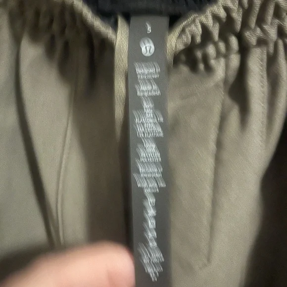 MEN’S Lululemon Utilitech Pull on Pant Size small CCNY olive green LM5AJGS - Picture 6 of 8